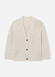 Boyfriend Cardigan in Cashmere  - Arctic - CO Collections